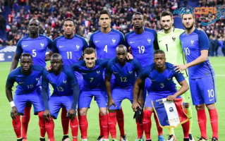 欧洲杯法国对德国集锦,激烈的角逐